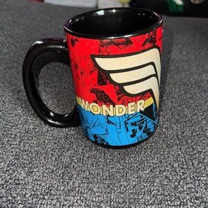 Wonder Woman DC Comic Mug - Red, Blue, Black Zak Designs